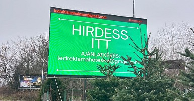 Ledfal hirdetés